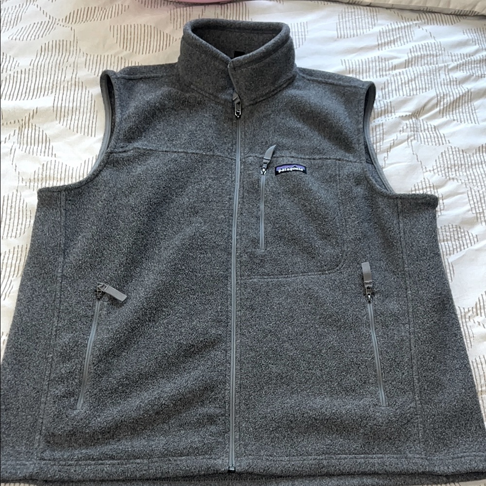 Patagonia synchilla men’s gray vest